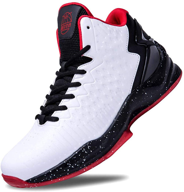 High Upper Men Breathable Anti Slip Basketball Shoes