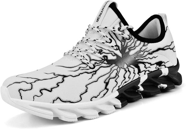 Men's Graffiti Fashion Breathable Sports Running Shoes