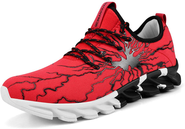 Men's Graffiti Fashion Breathable Sports Running Shoes